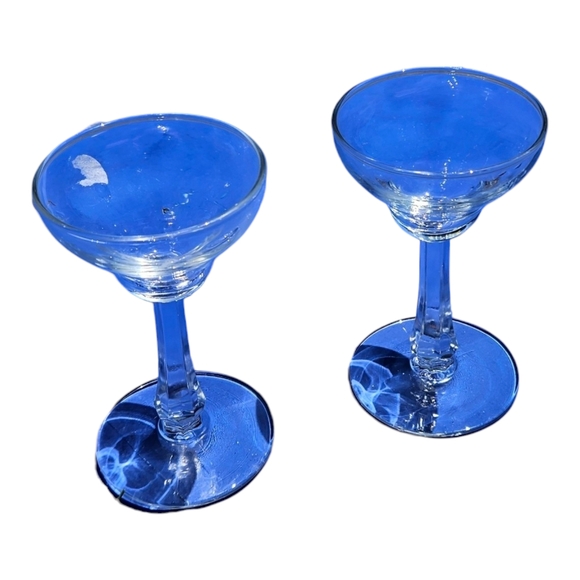 VTG 2 Liquor Cocktail Glass by Libbey Glass Co - Picture 14 of 14